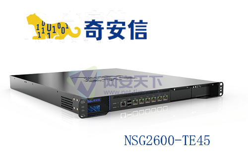 奇安信网神防火墙NSG2600-TE45-QDFX