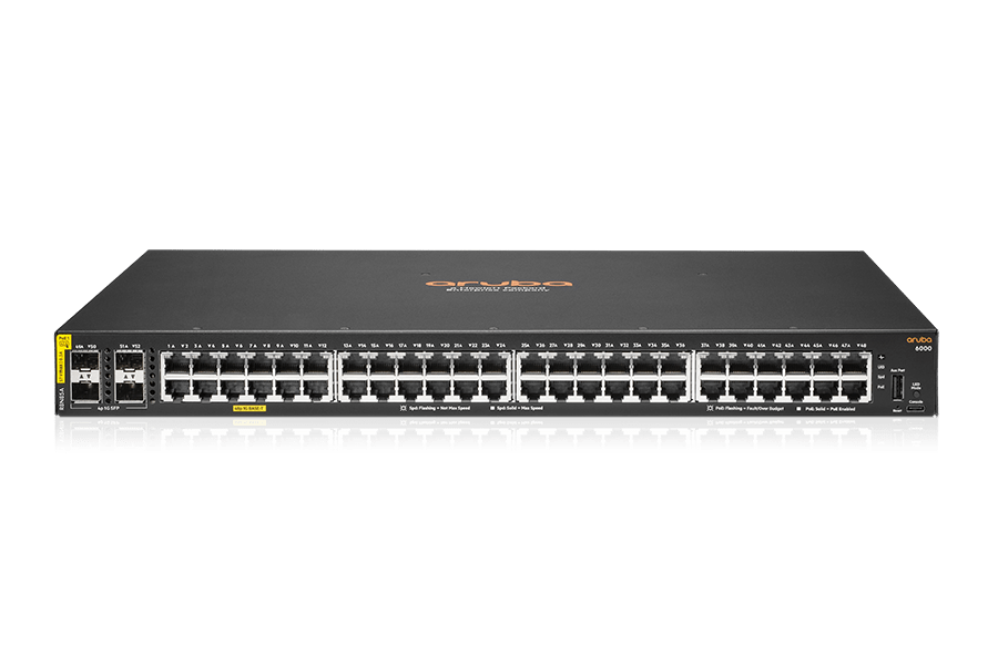 HPE Aruba Networking 6200M 36G 12SR5 Class6 PoE 4SFP+ 交换机 (R8Q71A)